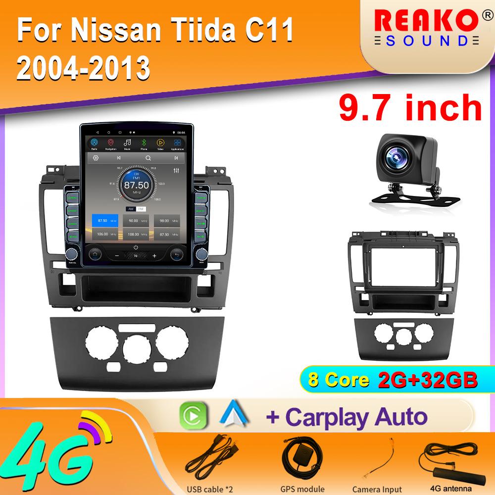 9,7-дюймовый вертикальный экран Tesla Android Car Radio для 26 2004-2013 GPS-навигатор Мультимедийный плеер Carplay