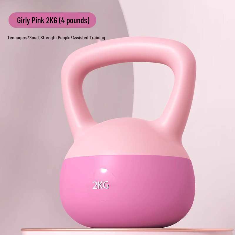 Women's & Men's Soft Kettlebell for Fitness, Squat, Glute, and Strength Training at Home