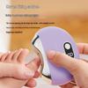 Rechargeable Electric Nail Grinder & Trimmer Set with Digital Display for Adults & Babies