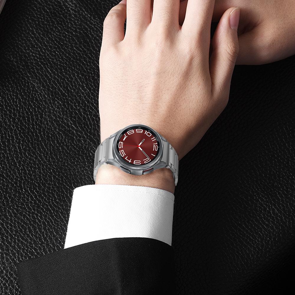 Титановый ремешок Quick Fit для Samsung Galaxy Watch 7 6 5 4 40 мм 44 мм Роскошный браслет для GALAXY 6 Classic 43 мм 47 мм 5 Pro 45 мм