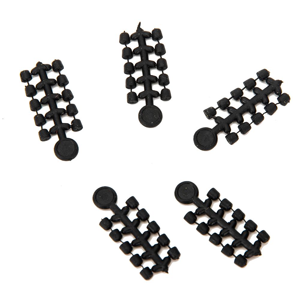 Надежный набор из 50 шт. стопоров-бусин для крючков, стопоров для карпа с винтовым колышком для насадки-бойла