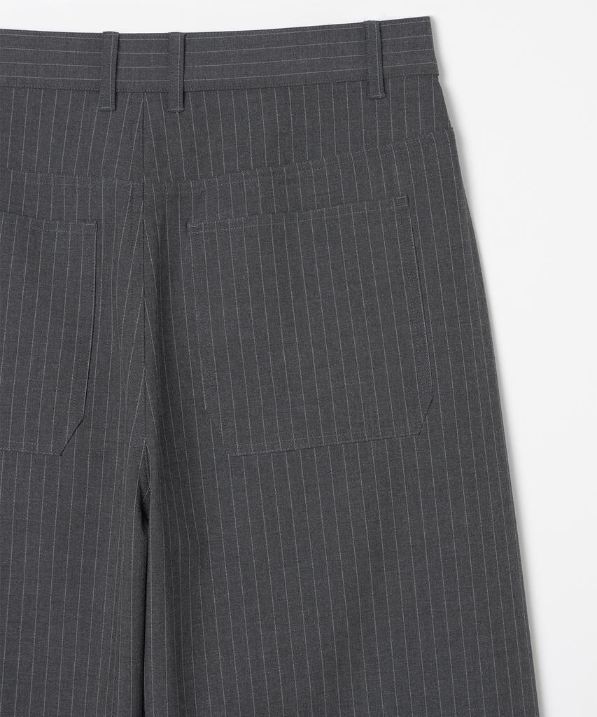 MILLO ARCHIVE Reflect Stripe Pants [Charcoal]