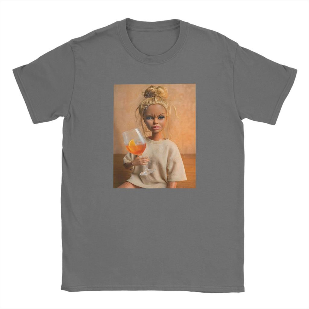 Unisexs TShirt Disgusted Face Doll Meme Novelty Pure Cotton Tee Shirt Short Sleeve   Spritz Cocktail T Shirts Round Collar Tops