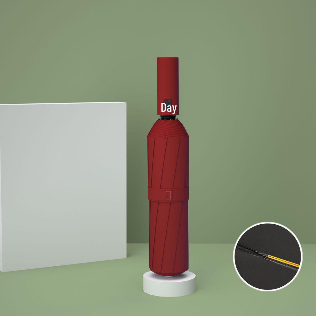 UV Protective Black Folding Sun Umbrella - Anti-Ultraviolet Women's Sunshade with Custom Logo