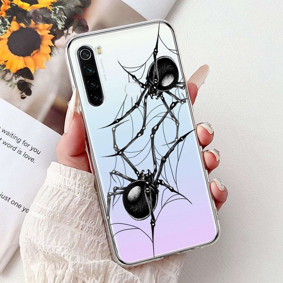 6.3" Silicone Case For Xiaomi Redmi Note 8 Soft TPU Cute Patterned Cover Case For Redmi Note 8  Note8 Protective Shell Bumper