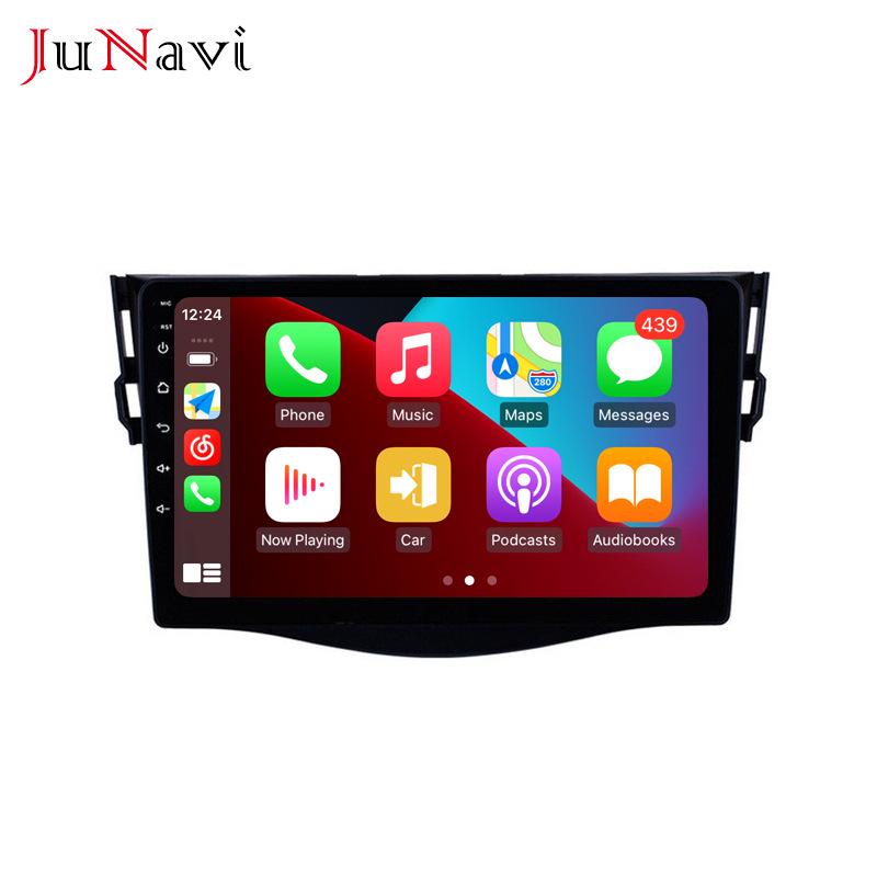 Android Large Screen Navigation with Bluetooth & Wireless CarPlay for Toyota RAV4 2006-2012 Models