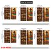 2pcs,2D Plane Printing Minimalist Curtains Bookworm Bliss Versatile Polyester Fabric (without Rod) Decorations Inside Perfect