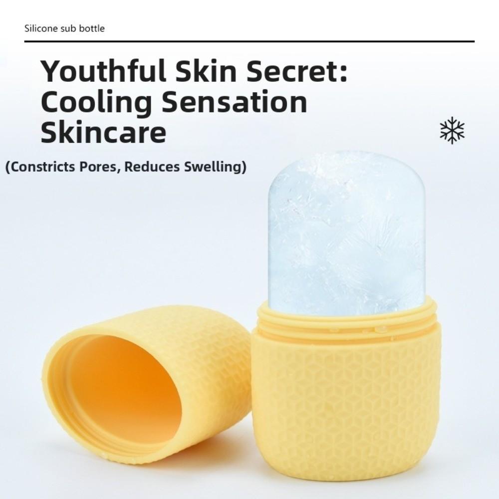 Silicone Ice Face Roller Shrink Pores Face Massage Roller  Skincare Routine