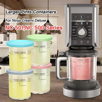 4 шт. контейнер для мороженого для мороженицы Ninja NC500 Leaf