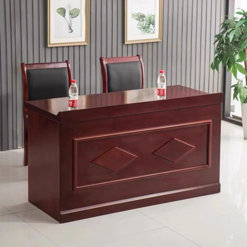 Jundingying 1.4M Wood Veneer Conference Table