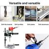 Table Top Drill Fixed Frame Single-Head Electric Drill Base Frame Multifunctional Aluminum Alloy Power Grinder Accessories