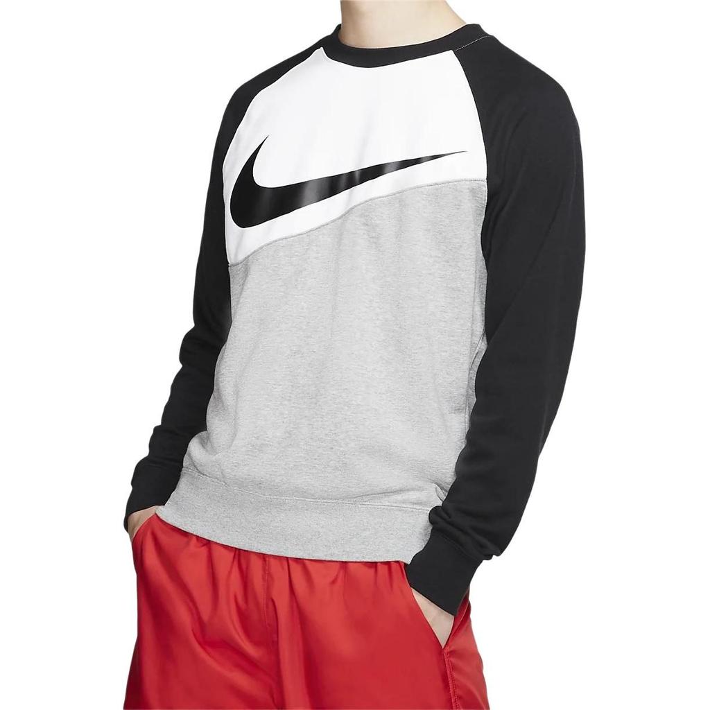 Nike Толстовки Мужские Черные С Круглым Вырезом Умеренные CV9152-063