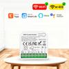 Tuya Smart Life Alexa Google Wifi и RF433 пульт дистанционного управления Умный переключатель для рольставен Жалюзи Экран проектора Оконный навес
