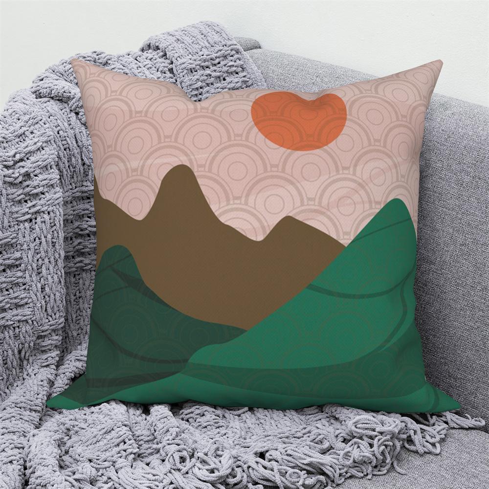 Природный ландшафт домашний диван-кровать декоративная наволочка японская подушка