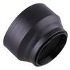 49mm Rubber Camera Lens Hood Set/2pcs Collapsible Designs Reduce Glare and Flares Improve Photography and Video