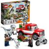 LEGO Игровой набор «Мир Юрского периода» с фигурками велоцирапторов Синего и Беты для детей от 6 до 9 лет