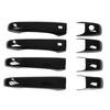 Glossy Black Door Handle Cover For Jeep Grand Cherokee Dodge Durango 2011-2020