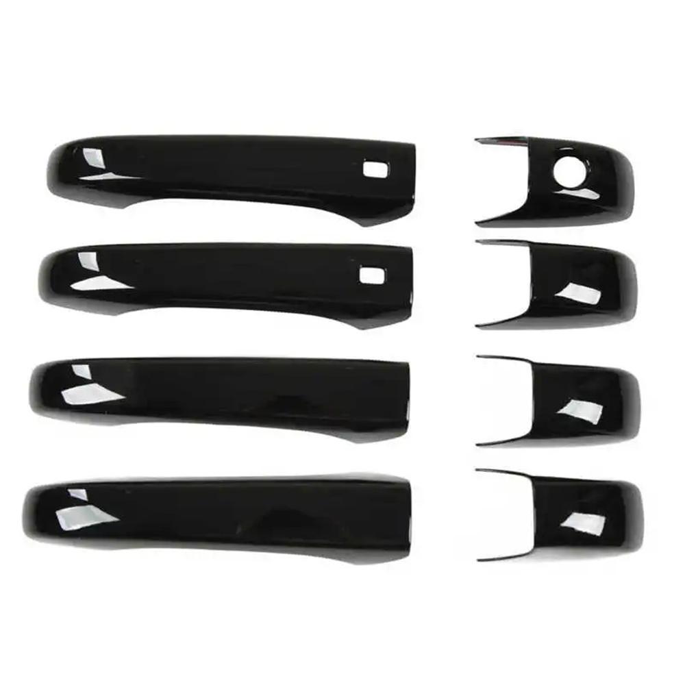 Glossy Black Door Handle Cover For Jeep Grand Cherokee Dodge Durango 2011-2020