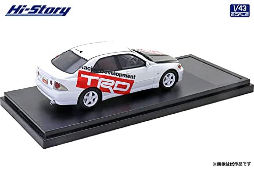Hi Story Toyota ALTEZZA RS200 TRD Super White II Demo Car Complete Product HS337SP 1/43 (1998)