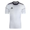 Дышащая спортивная футболка с круглым вырезом для футбольных тренировок, с коротким рукавом, мужские топы, белая BJ9175