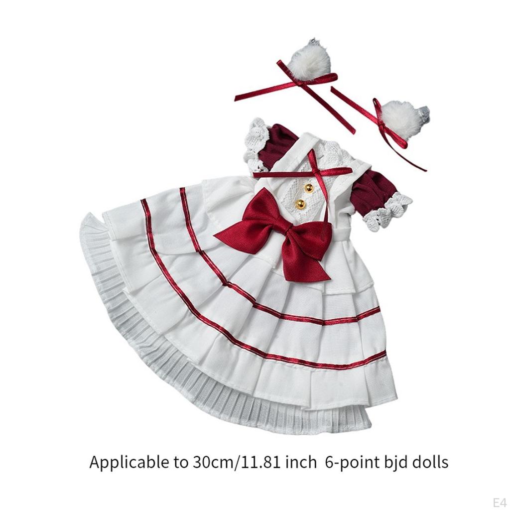 Платье принцессы для куклы в масштабе 1/6 для самодельных косплей-приключений