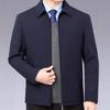 Куртка Executive класса люкс Весна/Осень 2025 - Деловой повседневный костюм для мужчин среднего и пожилого возраста