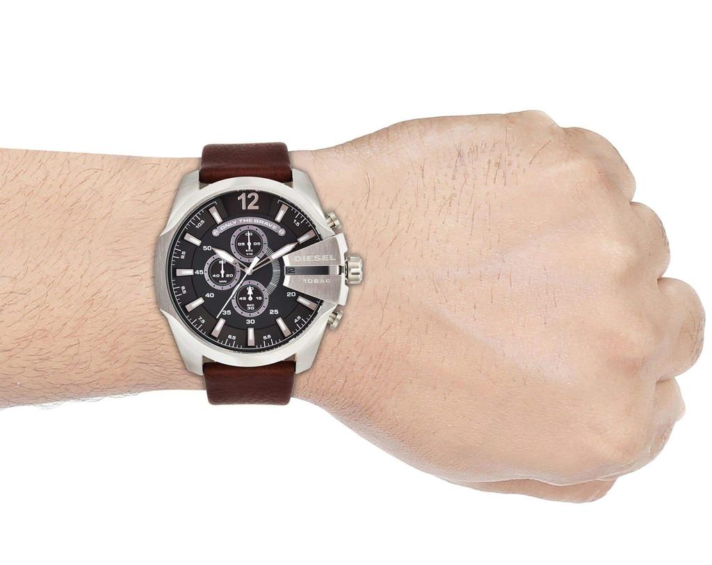 Diesel Мужские часы MEGA CHIEF DZ4290 Серые