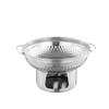 Fast Heating Thai Hot Pot Thickened Double Ears Hot Pot Stainless Steel Hot Pot  Hiking Trip