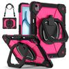 Чехол-подставка для iPad Air 13 2026 M4 2025 M3 2024 M2 4 5 Pro 13 2025 M5 2024 M4 Поворотная ручка-захват Прочный чехол Плечевой ремень