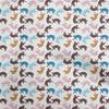 oneOone Ткань Cotton Flex Blue, ткань для шитья животных, кошек, по ярдам, напечатанная своими руками, швейные принадлежности для одежды, 40 дюймов
