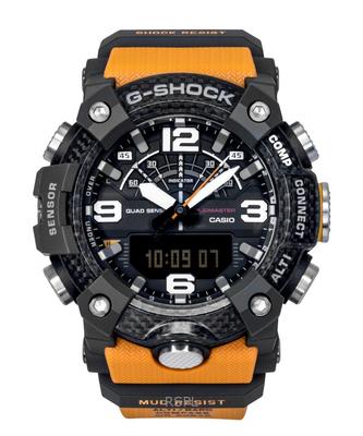 G-Shock Master of G-Land Mudmaster Аналогово-цифровые Связь со смартфоном Черный циферблат Кварцевые GG-B100X-1A9 200M Мужские часы