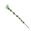 Cat Teaser Wand Toy Reduce Boredom Fun Interactive Cat Stick Toy with Flower Feather Bell for Cats