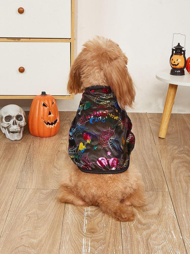 Magic Halloween Cloak for Small Dogs & Cats - Teddy Poodle Costume