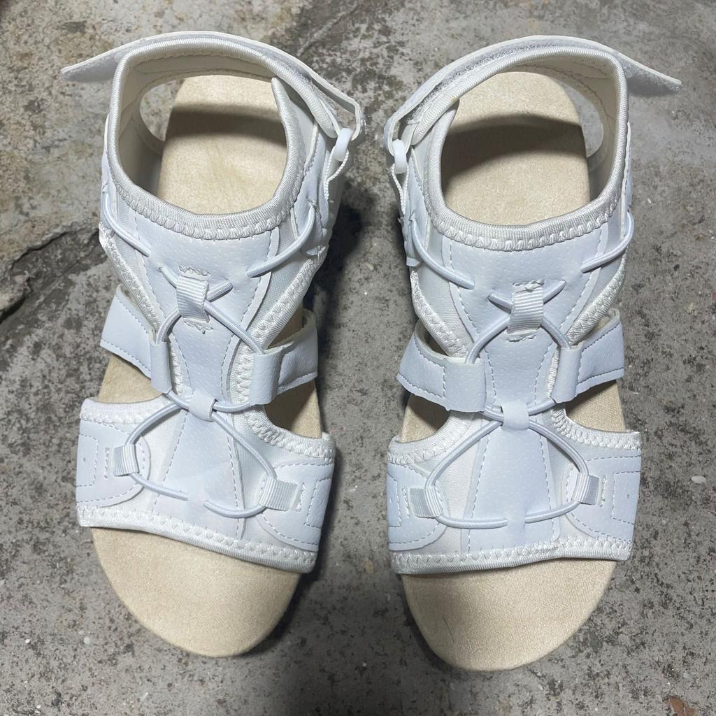 Women's Sandals Spot 2024 Spring New Round Head Breathable Casual Sandals Foreign Trade Large Size Flat Beach Sandals Women