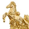 Лошадь Орнамент Золотая Отделка Универсальная Фигурка Лошади Символ Силы Успеха Зодиак Полимерная Статуэтка Дом