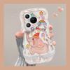 Suitable for Huawei Mate50pro Mobile Phone Case P40/30 Oil Painting Flower Little Elephant Glory 100 Invisible Double Bracket for Women