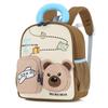 Print Animal Bear Backpack With Lightweight Oxford Fabric Schoolbag Gift Kids