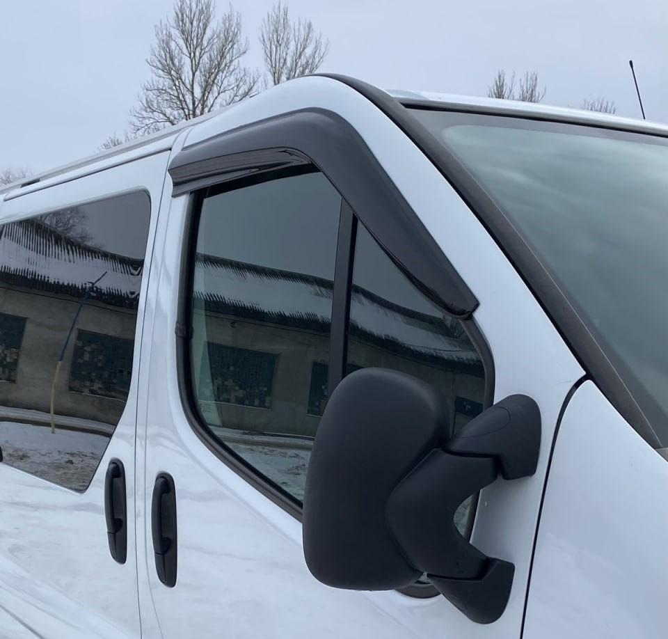 Ветровики (2 шт., EuroCap) для Nissan Primastar 2002-2014 гг