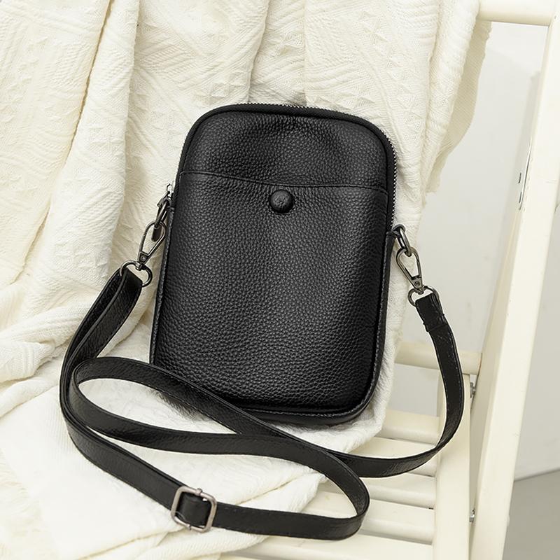 Genuine Leather Shoulder Bag for Women Crossbody Bag Messenger Bag Fashion Female Luxury Bag