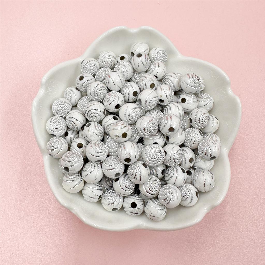 100 шт. Бусины-разделители 8 мм для изготовления ювелирных изделий со стразами, свободные бусины, акрил