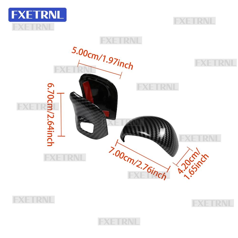 Carbon Fiber Style Gear Shift Collar Cover for Suzuki Jimny 2018-2025 LHD RHD