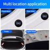Car Silicone Door Shock Stickers Absorber Soundproof Buffer Pad Accessories For Ford ST Focus Fiesta Mondeo Kuga Mustang Escort