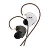 Наушники-вкладыши Hifi Kingdom CCA C10 1DD+4BA с гибридным драйвером, алюминиевой лицевой панелью, черные.(Нет микрофона)