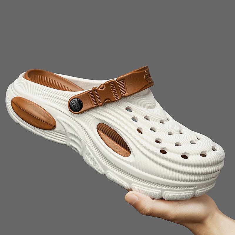 Flat Sandals Men Shoes Slippers Men Garden Platform Sandals Man Summer Sandals Male Sneakers Outdoor Flip Flops Home Clogs