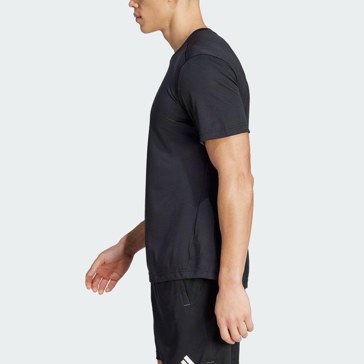 adidas Мужская футболка с втачным рукавом Черная IM1112