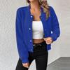Women's Casual Long Sleeve Baseball Collar Button Front Bomber Jackets Outwear Coats