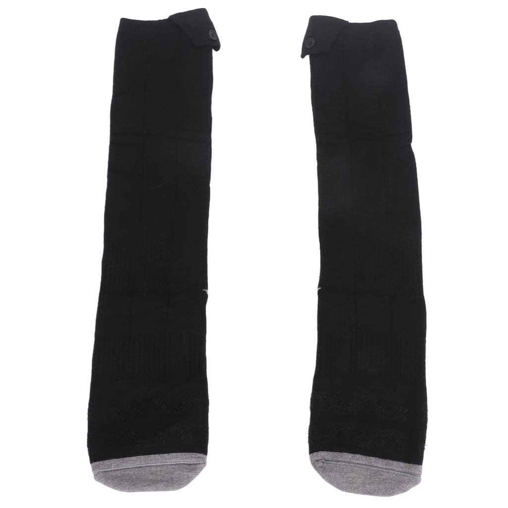 1 пара носков с подогревом для мужчин и женщин, электрические носки, грелка для ног, толстые носки для езды, мотоцикла, сноубординга, термоноски