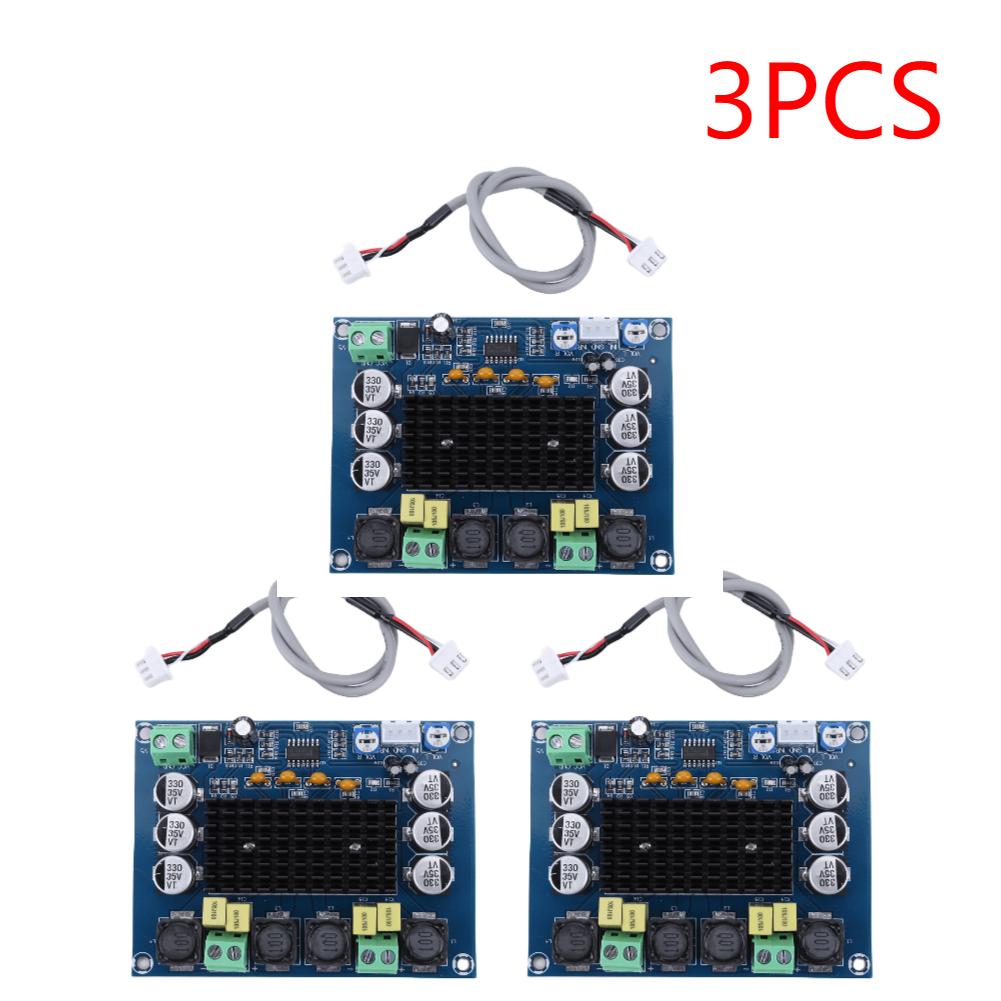 XH-M543 Модуль стереоусилителя звука 2*120 Вт Сделано в Китае TPA3116D2 DC 12-26 В 2 канала Электронные компоненты