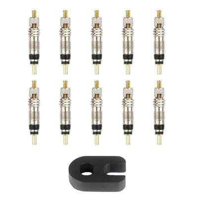 Renjzle Presta Valve Bicycle Insect Rubber Air Bike Высокопрочный французский клапанный сердечник для герметичности без насекомых Удобный портативный инструмент