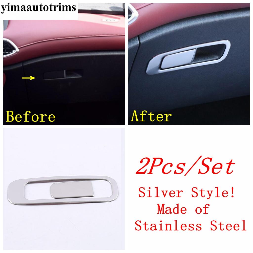 Car Head Light Lamp / Pillar A Air / Glove Box / Steering Wheel Frame Cover Trim Accessories For MG HS / HS Plug-in - 2024